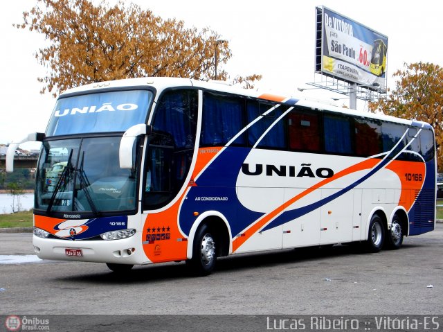 Expresso União 10166 na cidade de Vitória, Espírito Santo, Brasil, por Lucas  Ribeiro. Número da foto: #374007.