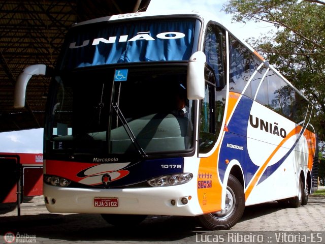 Expresso União 10175 na cidade de Vitória, Espírito Santo, Brasil, por Lucas  Ribeiro. Número da foto: #374014.