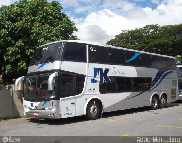 JK Turismo 904 na cidade de Belo Horizonte, Minas Gerais, Brasil, por Adão Raimundo Marcelino. ID da foto: 374936.