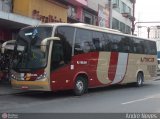 Transportes Única Petrópolis RJ 163.064 na cidade de Rio de Janeiro, Rio de Janeiro, Brasil, por André Neves . Número da foto: #:id.