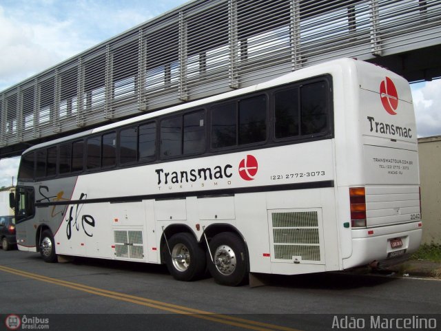 Transmac Turismo 2040 na cidade de Belo Horizonte, Minas Gerais, Brasil, por Adão Raimundo Marcelino. ID da foto: 402152.