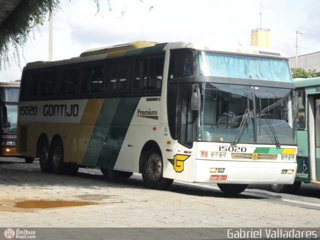 Empresa Gontijo de Transportes 15020 na cidade de Belo Horizonte, Minas Gerais, Brasil, por Gabriel Valladares. Número da foto: #401617.