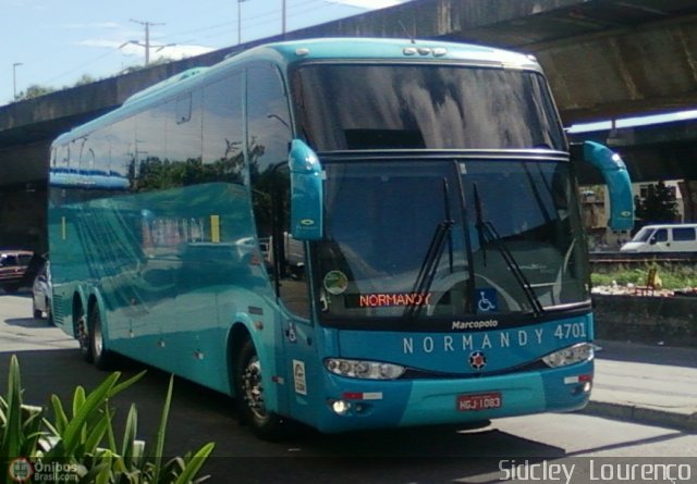 Viação Normandy do Triângulo 4701 na cidade de Rio de Janeiro, Rio de Janeiro, Brasil, por Sidcley Lourenço. Número da foto: #401356.