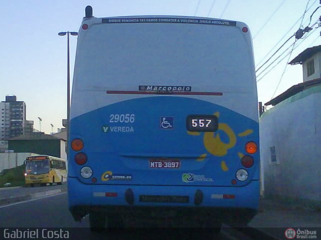 Vereda Transporte Ltda. 29056 na cidade de Vila Velha, Espírito Santo, Brasil, por Gabriel Costa. Número da foto: #402181.