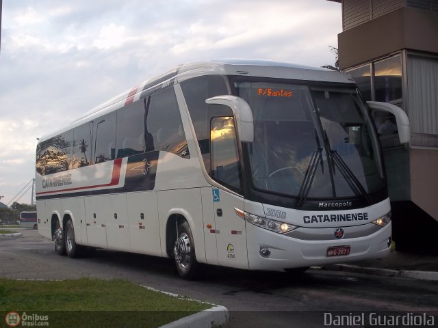 Auto Viação Catarinense 3008 na cidade de Florianópolis, Santa Catarina, Brasil, por Daniel Guardiola. Número da foto: #401892.