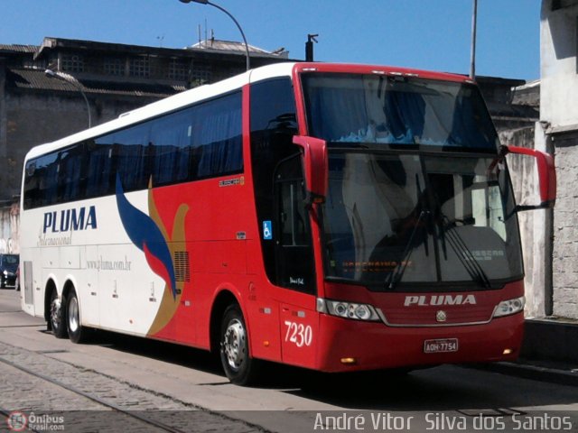 Pluma Conforto e Turismo 7230 na cidade de Rio de Janeiro, Rio de Janeiro, Brasil, por André Vitor  Silva dos Santos. Número da foto: #401226.