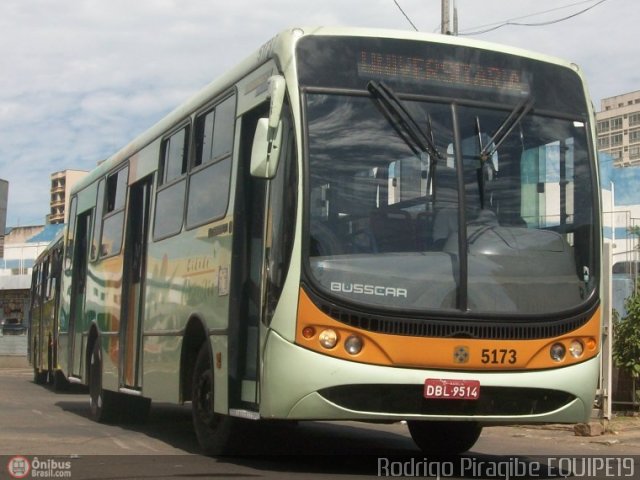 Empresa Circular de Marília 5173 na cidade de Marília, São Paulo, Brasil, por Rodrigo Piragibe. Número da foto: #412632.
