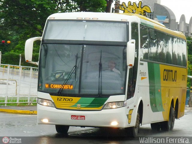 Empresa Gontijo de Transportes 12700 na cidade de Goiânia, Goiás, Brasil, por Wallison Ferreira. Número da foto: #412214.