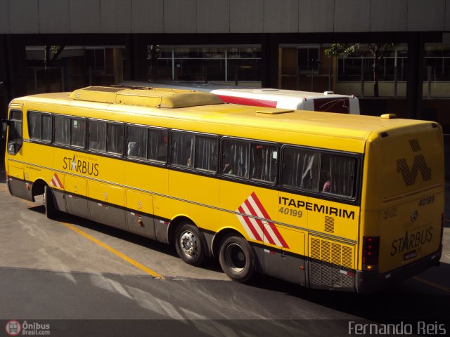 Viação Itapemirim 40199 na cidade de Ribeirão Preto, São Paulo, Brasil, por Fernando Reis. Número da foto: #413214.