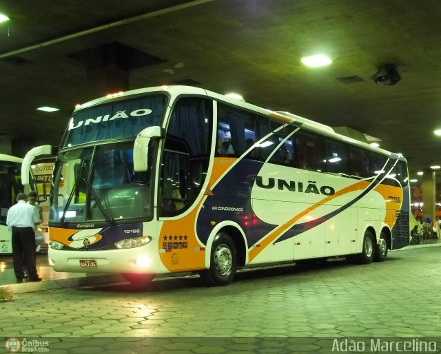 Expresso União 10166 na cidade de Belo Horizonte, Minas Gerais, Brasil, por Adão Raimundo Marcelino. Número da foto: #413990.