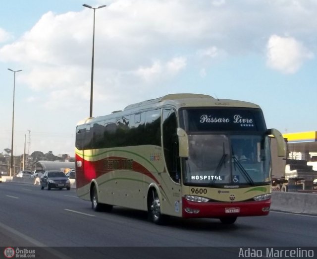 Viação Pássaro Livre 9600 na cidade de Belo Horizonte, Minas Gerais, Brasil, por Adão Raimundo Marcelino. ID da foto: 413982.