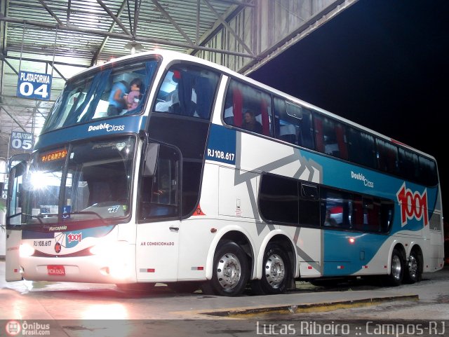Auto Viação 1001 RJ 108.617 na cidade de Campos dos Goytacazes, Rio de Janeiro, Brasil, por Lucas  Ribeiro. Número da foto: #415379.