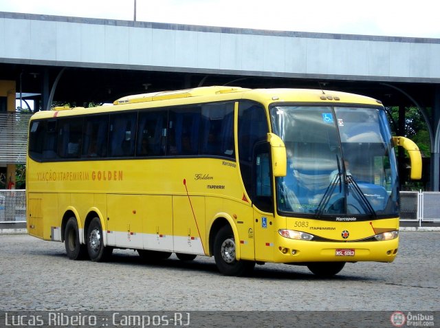 Viação Itapemirim 5083 na cidade de Campos dos Goytacazes, Rio de Janeiro, Brasil, por Lucas  Ribeiro. Número da foto: #415348.