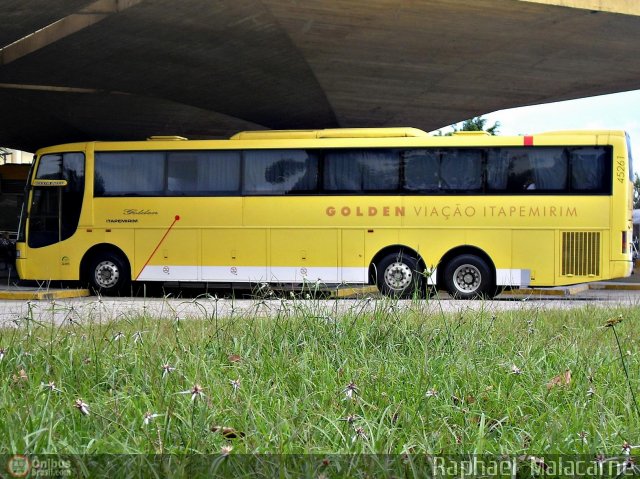 Viação Itapemirim 45261 na cidade de Guarujá, São Paulo, Brasil, por Raphael Malacarne. Número da foto: #416622.