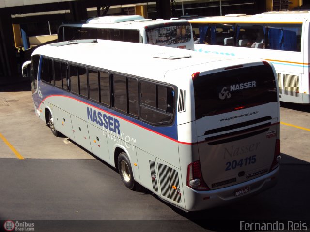Viação Nasser 204115 na cidade de Ribeirão Preto, São Paulo, Brasil, por Fernando Reis. Número da foto: #416016.
