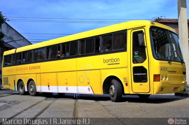 Viação Itapemirim 41031 na cidade de Rio de Janeiro, Rio de Janeiro, Brasil, por Francisco Ivano. Número da foto: #417592.