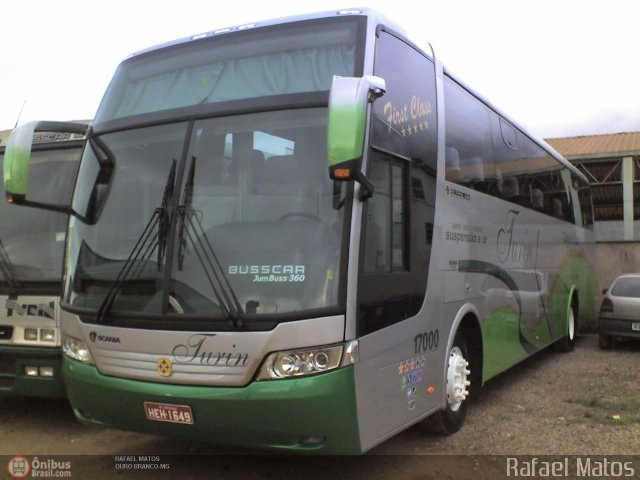 Turin Transportes 17000 na cidade de Ouro Branco, Minas Gerais, Brasil, por Rafael Matos. Número da foto: #417280.