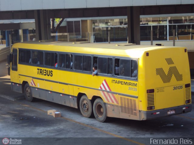 Viação Itapemirim 30135 na cidade de Ribeirão Preto, São Paulo, Brasil, por Fernando Reis. ID da foto: 418619.