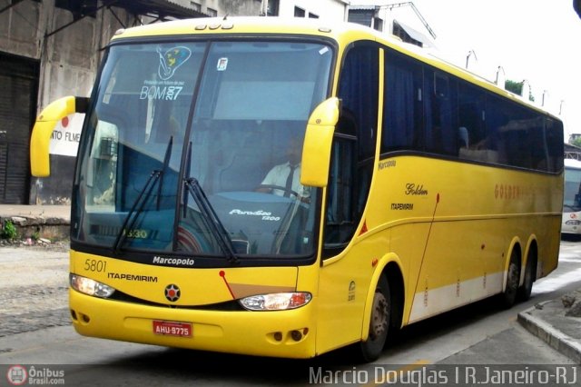 Viação Itapemirim 5801 na cidade de Rio de Janeiro, Rio de Janeiro, Brasil, por Francisco Ivano. Número da foto: #418643.