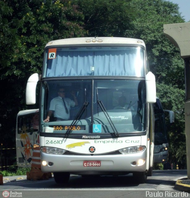 Empresa Cruz 24610 na cidade de São Paulo, São Paulo, Brasil, por Paulo Ricardo. Número da foto: #422372.