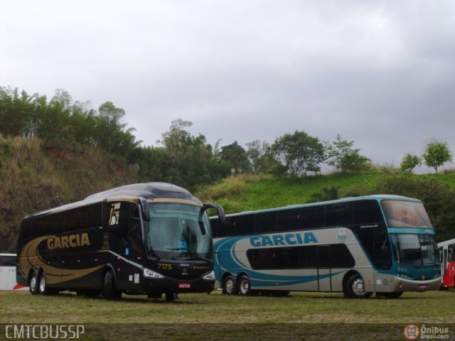 Viação Garcia 7175 na cidade de Campinas, São Paulo, Brasil, por Rafael Santos Silva. Número da foto: #422567.