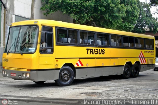 Viação Itapemirim 20409 na cidade de Rio de Janeiro, Rio de Janeiro, Brasil, por Francisco Ivano. Número da foto: #421719.