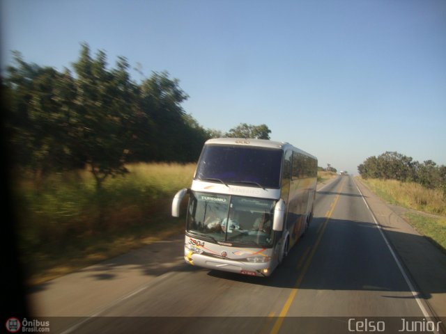 Transgiro Turismo 3804 na cidade de Anápolis, Goiás, Brasil, por Celso  Junior. Número da foto: #421636.