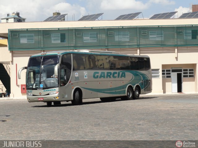 Viação Garcia 7630 na cidade de Curitiba, Paraná, Brasil, por JUNIOR JUNIOR. ID da foto: 402494.