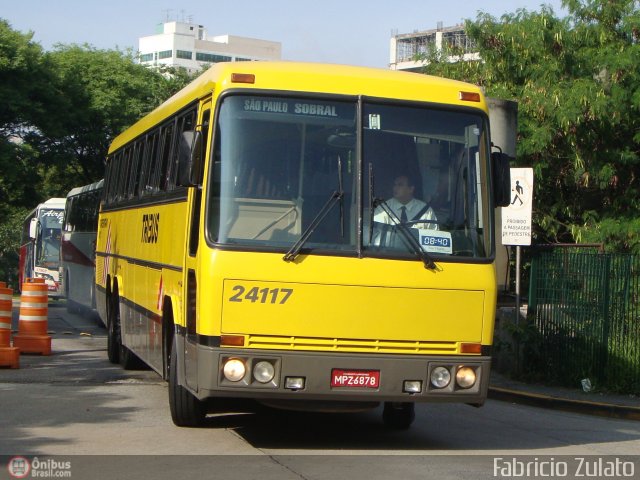 Viação Itapemirim 24117 na cidade de São Paulo, São Paulo, Brasil, por Fabricio do Nascimento Zulato. Número da foto: #403212.