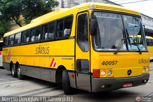 Viação Itapemirim 40057 na cidade de Rio de Janeiro, Rio de Janeiro, Brasil, por Wendel de Oliveira Vasconcellos. ID da foto: 422889.