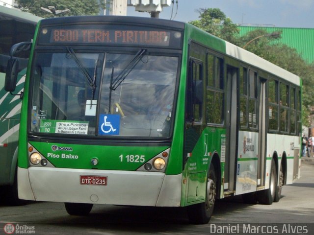 Viação Santa Brígida 1 1825 na cidade de São Paulo, São Paulo, Brasil, por Daniel Marcos Alves . Número da foto: #423344.