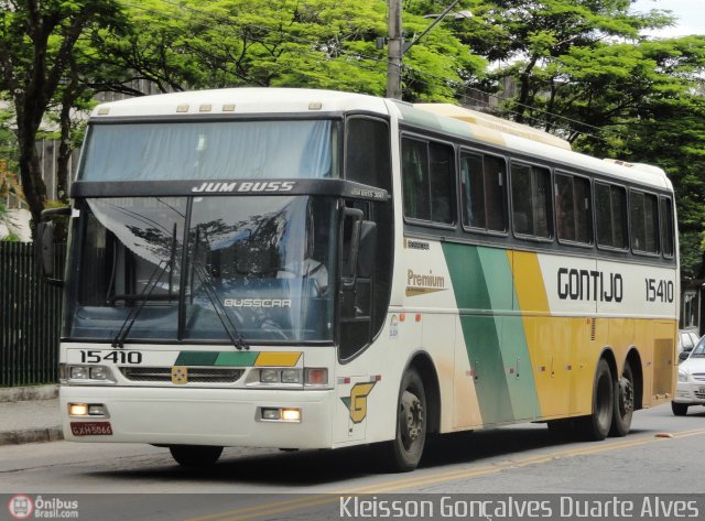 Empresa Gontijo de Transportes 15410 na cidade de Belo Horizonte, Minas Gerais, Brasil, por Kleisson  Gonçalves. ID da foto: 423043.