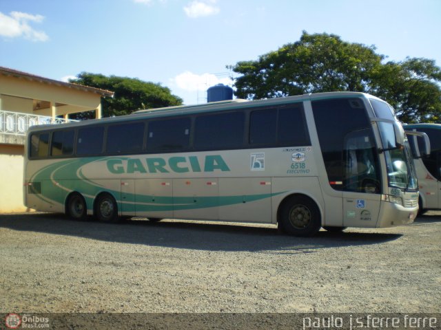 Viação Garcia 6518 na cidade de Paranacity, Paraná, Brasil, por Paulo J. S. Ferre. Número da foto: #423094.