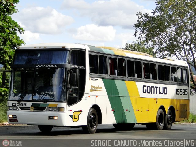 Empresa Gontijo de Transportes 15595 na cidade de Montes Claros, Minas Gerais, Brasil, por Sérgio Augusto Braga Canuto. Número da foto: #423793.