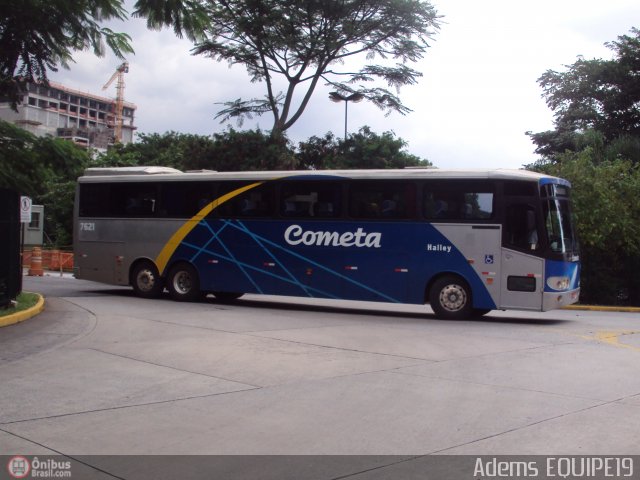 Viação Cometa 7621 na cidade de São Paulo, São Paulo, Brasil, por Adems  Equipe 19. ID da foto: 423589.