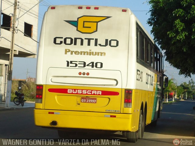 Empresa Gontijo de Transportes 15340 na cidade de Várzea da Palma, Minas Gerais, Brasil, por Wagner Gontijo Várzea da Palma-mg. Número da foto: #424260.