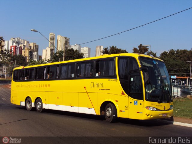 Viação Itapemirim 8067 na cidade de Ribeirão Preto, São Paulo, Brasil, por Fernando Reis. ID da foto: 424573.