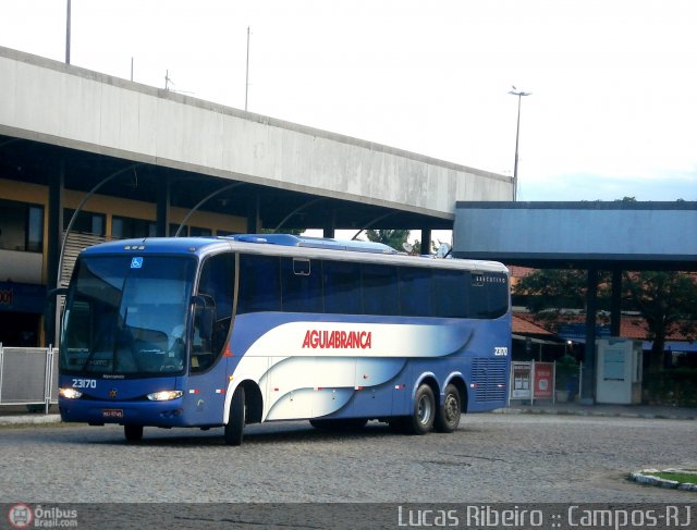 Viação Águia Branca 23170 na cidade de Campos dos Goytacazes, Rio de Janeiro, Brasil, por Lucas  Ribeiro. Número da foto: #424629.