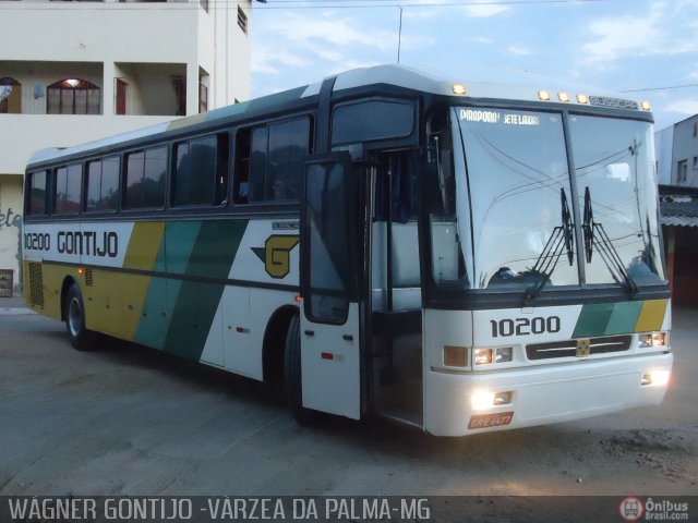 Empresa Gontijo de Transportes 10200 na cidade de Várzea da Palma, Minas Gerais, Brasil, por Wagner Gontijo Várzea da Palma-mg. ID da foto: 424294.