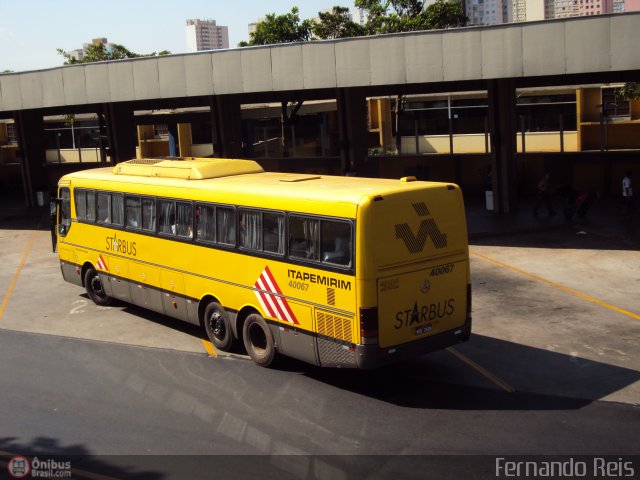 Viação Itapemirim 40067 na cidade de Ribeirão Preto, São Paulo, Brasil, por Fernando Reis. Número da foto: #424552.
