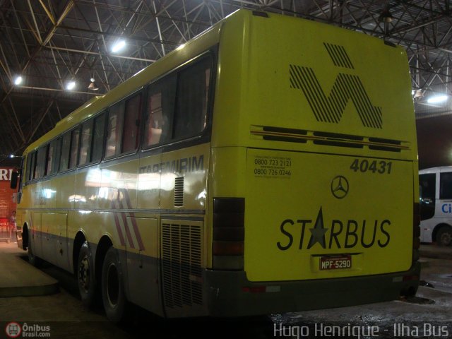 Viação Itapemirim 40431 na cidade de São Luís, Maranhão, Brasil, por Hugo Henrique. Número da foto: #424383.