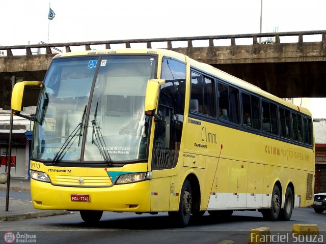 Viação Itapemirim 9013 na cidade de Belo Horizonte, Minas Gerais, Brasil, por Franciel Souza. ID da foto: 424817.