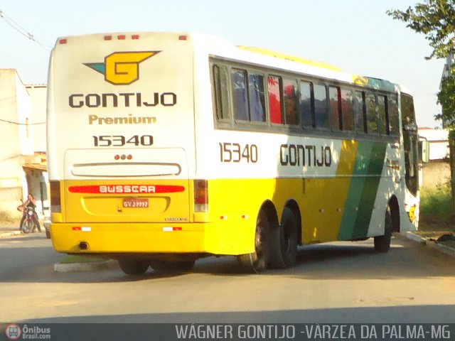 Empresa Gontijo de Transportes 15340 na cidade de Várzea da Palma, Minas Gerais, Brasil, por Wagner Gontijo Várzea da Palma-mg. ID da foto: 424259.