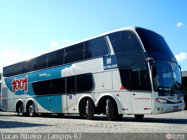 Auto Viação 1001 RJ 108.628 na cidade de Campos dos Goytacazes, Rio de Janeiro, Brasil, por Lucas  Ribeiro. ID da foto: 426418.