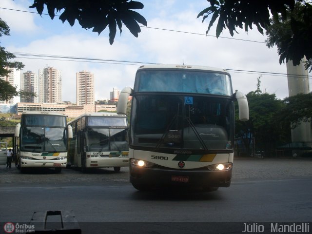 Empresa Gontijo de Transportes 5880 na cidade de Belo Horizonte, Minas Gerais, Brasil, por Júlio  Mandelli. ID da foto: 426159.