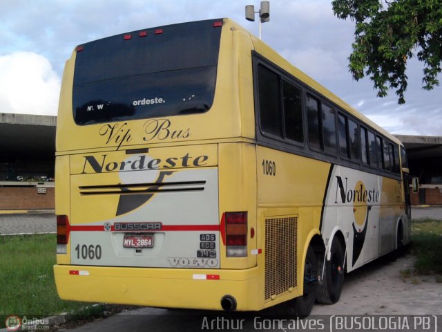 Viação Nordeste 1060 na cidade de João Pessoa, Paraíba, Brasil, por Arthur  Gonçalves. Número da foto: #426307.