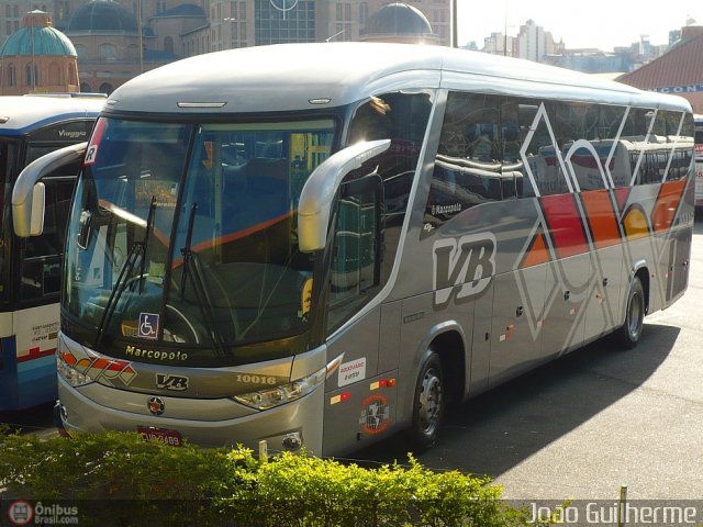 VB Transportes e Turismo 10016 na cidade de Aparecida, São Paulo, Brasil, por João Guilherme Lopes. Número da foto: #426230.