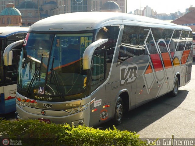 VB Transportes e Turismo 10016 na cidade de Aparecida, São Paulo, Brasil, por João Guilherme Lopes. ID da foto: 426230.