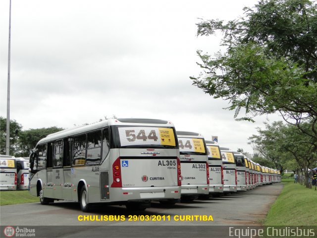 Auto Viação Marechal AL305 na cidade de Curitiba, Paraná, Brasil, por Paulo Roberto Chulis. Número da foto: #426267.