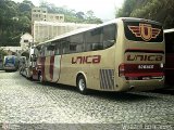 Transportes Única Petrópolis RJ 163.037 na cidade de Petrópolis, Rio de Janeiro, Brasil, por Wallace Gonçalves . Número da foto: #425920.